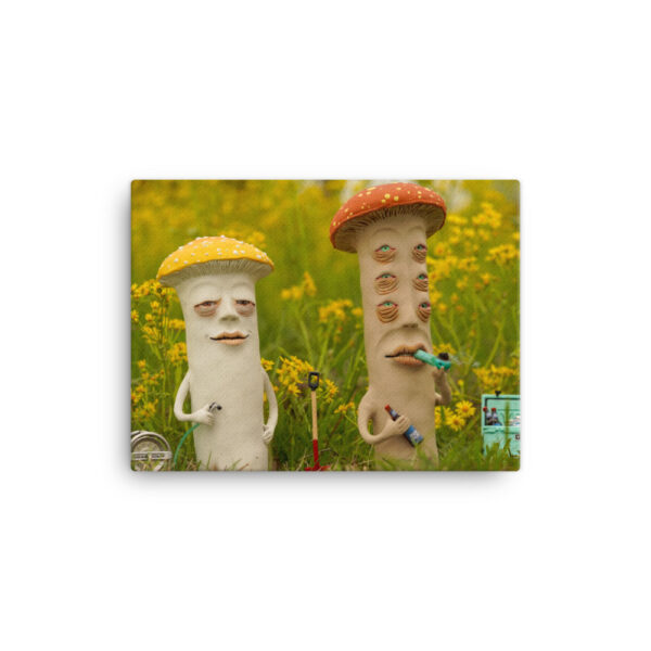 S-0034 Canvas (1.5" deep): "2 Fun Guys" (choose size) - Image 2