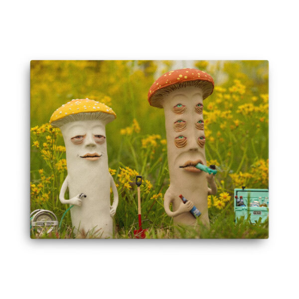 S-0034 Canvas (1.5" deep): "2 Fun Guys" (choose size) - Image 4