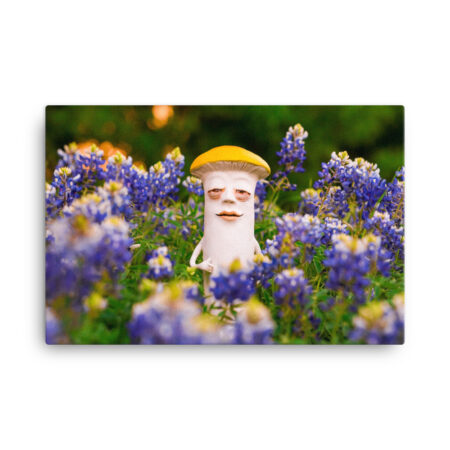 S-0041 Canvas (1.5" deep): "Bluebonnet Yellow" (choose size)